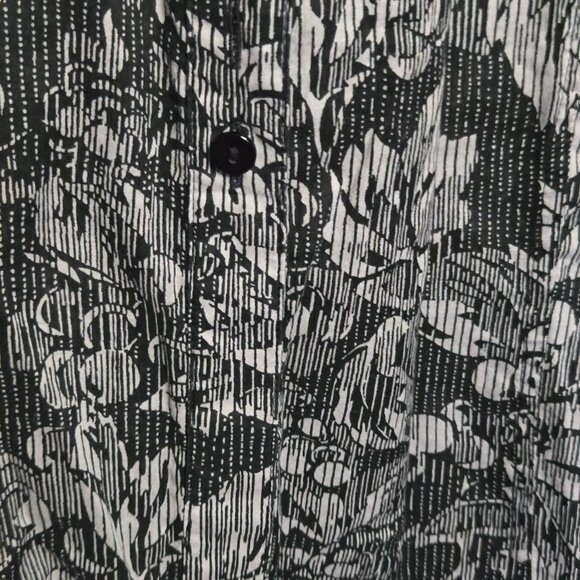 Coldwater Creek Woman Lightweight 100% Cotton Floral Long Sleeve Top Size XL - Picture 3 of 5